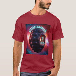 Camiseta oumuamua apenas passando