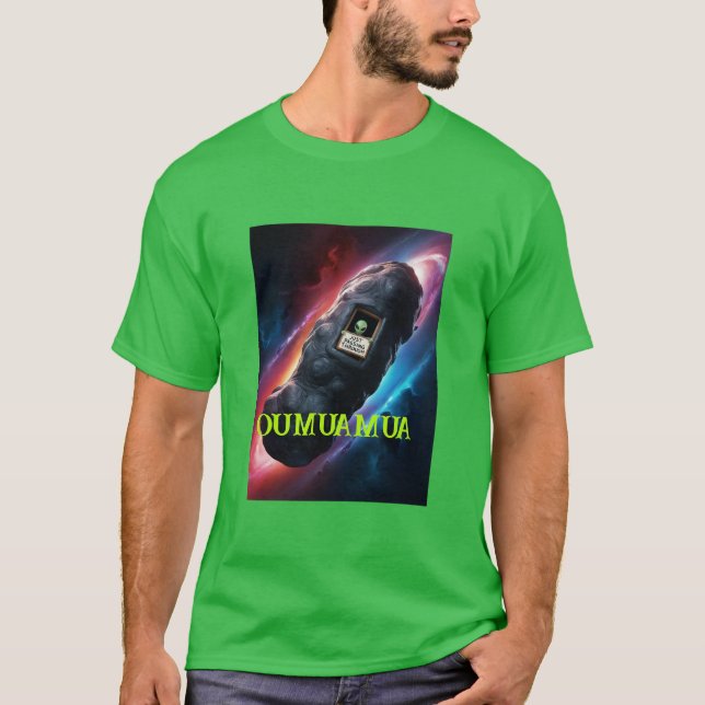 CAMISETA OUMUAMUA APENAS PASSOU (Frente)