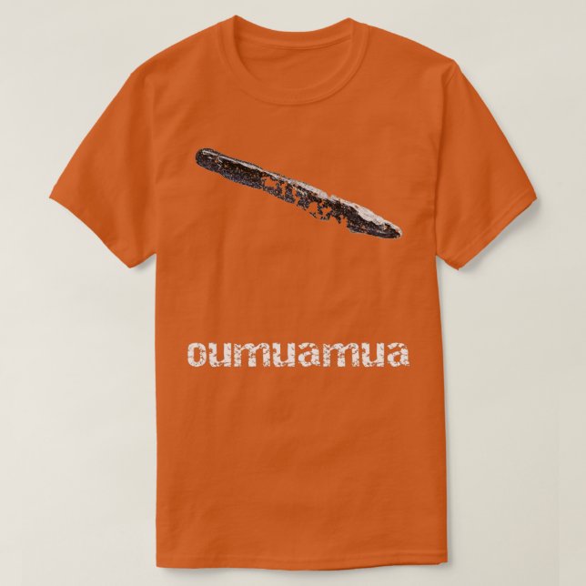 Camiseta Oumuamua Interstellar Astrology Science Amantes do (Frente do Design)