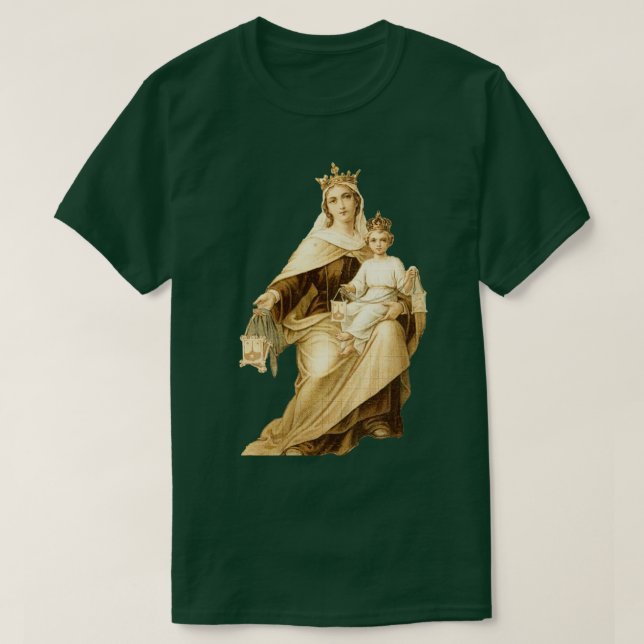 Camiseta Our Lady of Mount Carmel (Frente do Design)