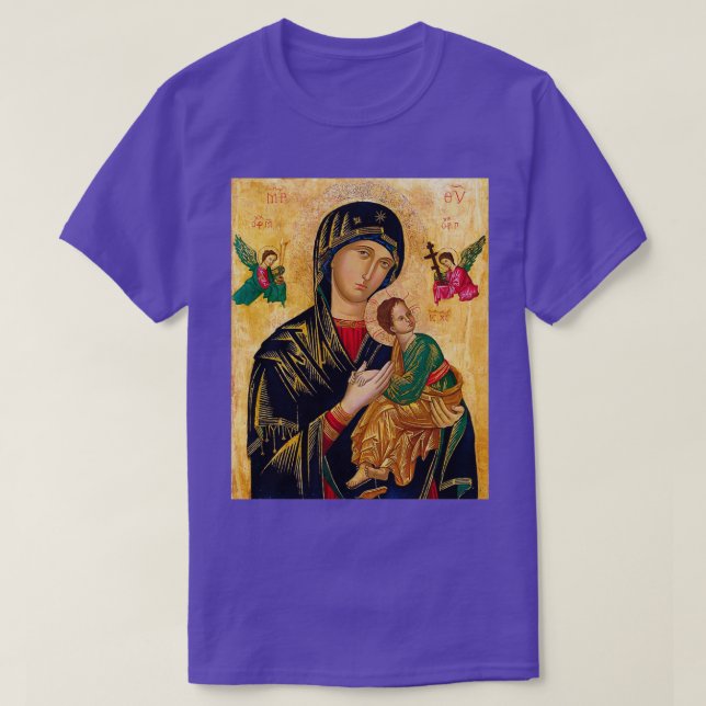 Camiseta Our Lady of Perpetual Help 1 (Frente do Design)