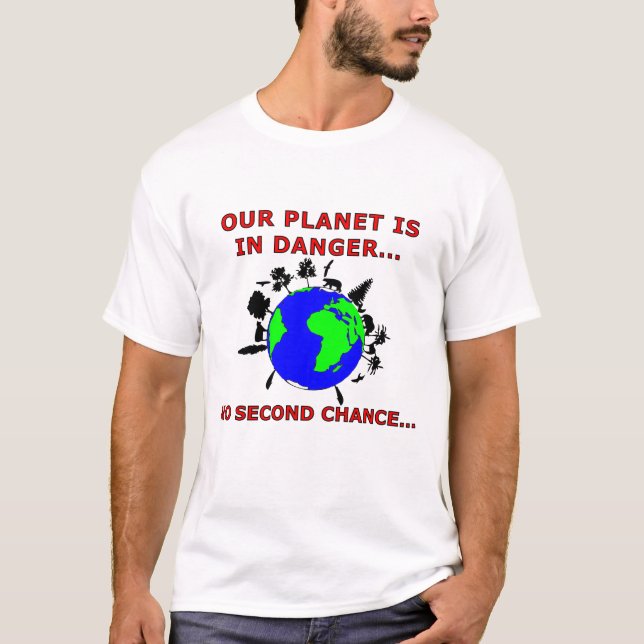CAMISETA OUR PLANET (Frente)