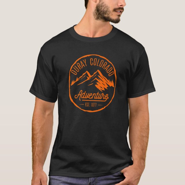 Camiseta Ouray Colorado Mountains Hot Springs Premium (Frente)