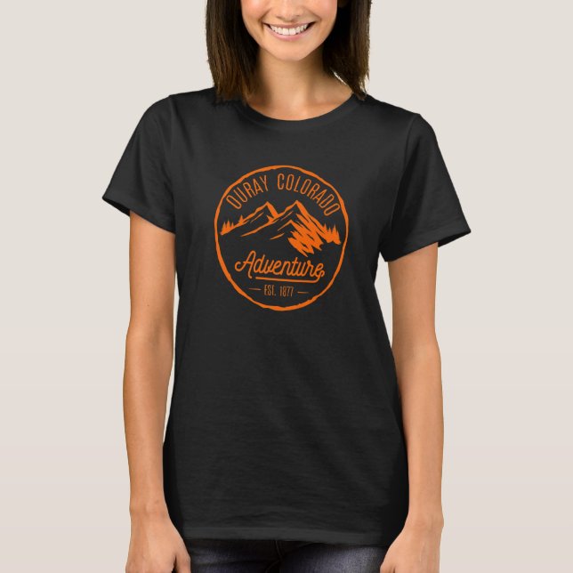 Camiseta Ouray Colorado Mountains Hot Springs Premium (Frente)