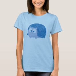 Camiseta ouriço azul