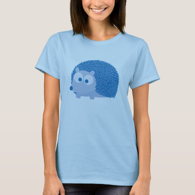 Camiseta ouriço azul (Frente)
