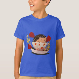 Camiseta ouriço-bebê