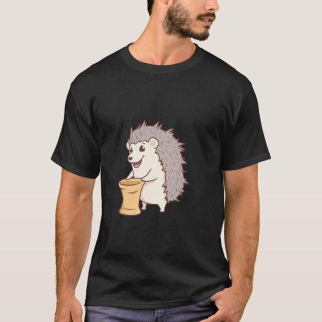 Camiseta ouriço-cacheiro na olaria (Frente)
