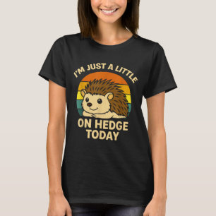 Camiseta Ouriço Cachorro Engraçado Trocadilho Só Estou Um P