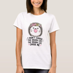 Camiseta ouriço da vida dramática