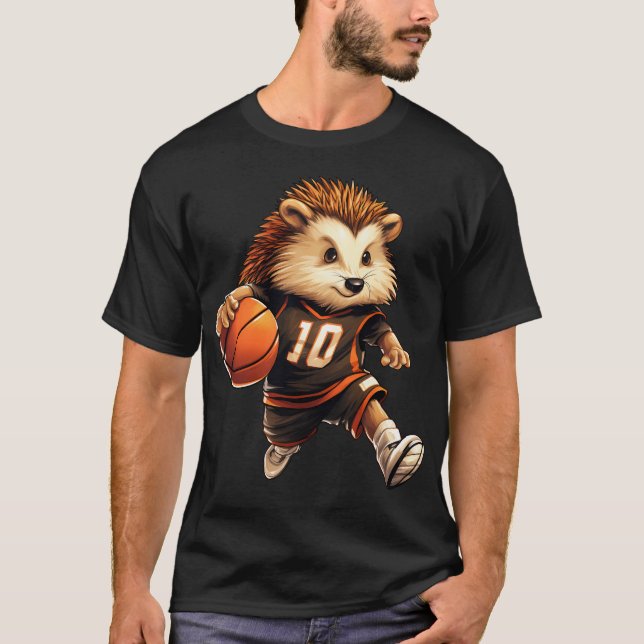Camiseta ouriço de Basquetebol (Frente)
