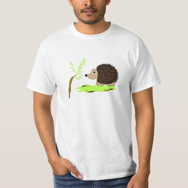 Camiseta ouriço de desenho animado (Frente)