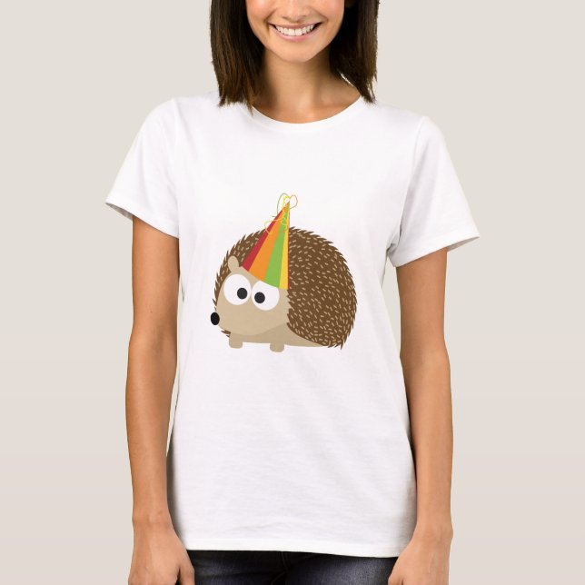 Camiseta ouriço de festa (Frente)