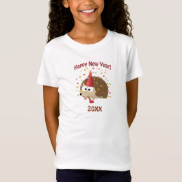 Camiseta Ouriço do feliz ano novo!