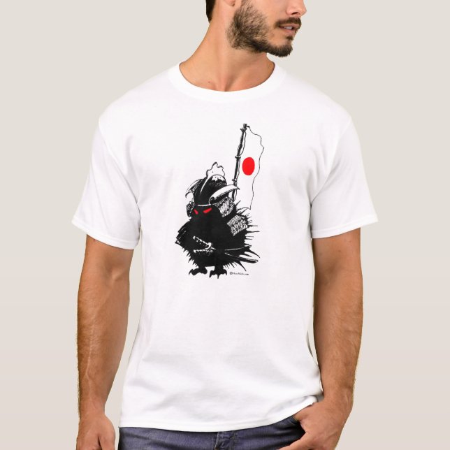 Camiseta Ouriço do samurai! (Frente)