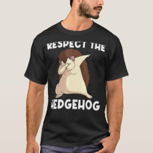 Camiseta ouriço fixe para homens e mulheres espinhos espinh