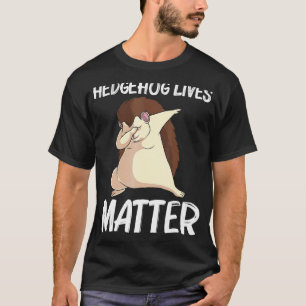Camiseta ouriço fixe para homens e mulheres espinhos espinh