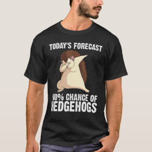 Camiseta ouriço fixe para homens e mulheres espinhos espinh