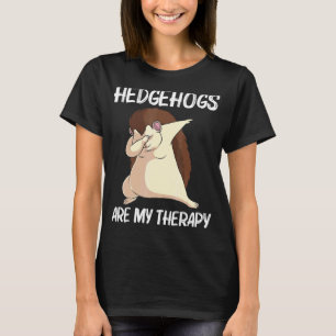 Camiseta ouriço fixe para homens e mulheres espinhos espinh
