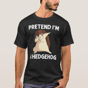 Camiseta ouriço fixe para homens mulheres cerdas espinhosas
