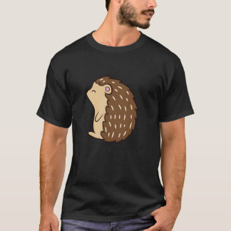Camiseta ouriço Não Um Abraçador Porcue