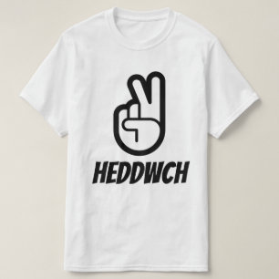 Camiseta ouriço   paz no País de Gales