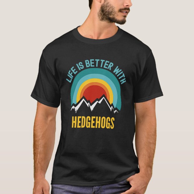 Camiseta ouriços   Com Ouriços (Frente)