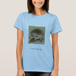 Camiseta Ouriços da tartaruga de água doce da separação de
