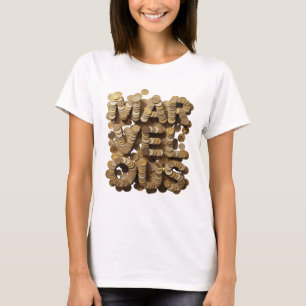 Camiseta Ouro Afiado MARVELS Design Ousado