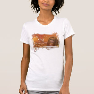 Camiseta Ouro Angel - Que o Sorriso de Deus....T-Camisa