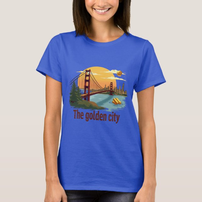 Camiseta Ouro antigo (Frente)