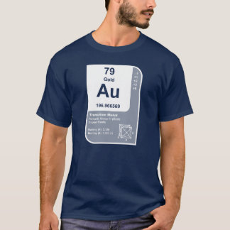 Camiseta Ouro (Au)