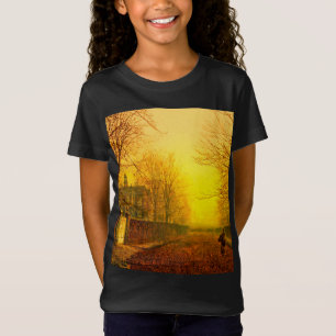 Camiseta Ouro Autumn John Atkinson Grimshaw