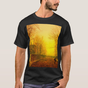 Camiseta Ouro Autumn John Atkinson Grimshaw