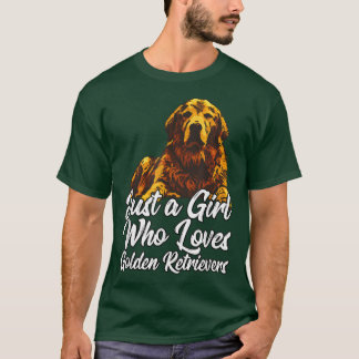 Camiseta Ouro bonito para o varejoApenas uma garota que ama