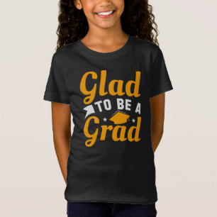 Camiseta Ouro Branco Feliz Por Ser Um Graduado Graduação Ga