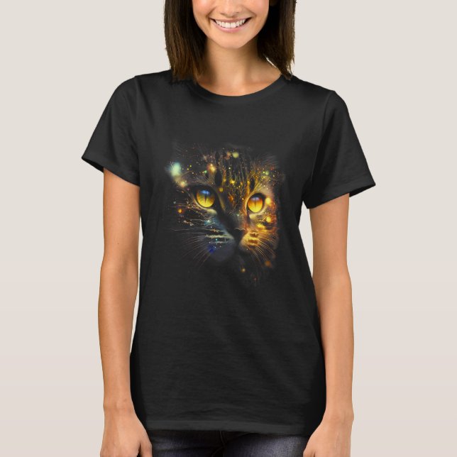 Camiseta Ouro com olhos amarelos (Frente)