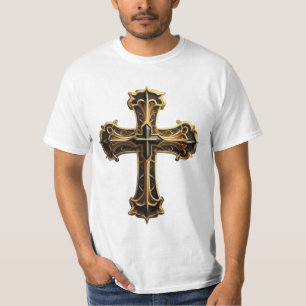 Camiseta Ouro Cristo Cross
