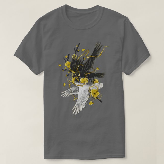 Camiseta Ouro Crow (Frente do Design)