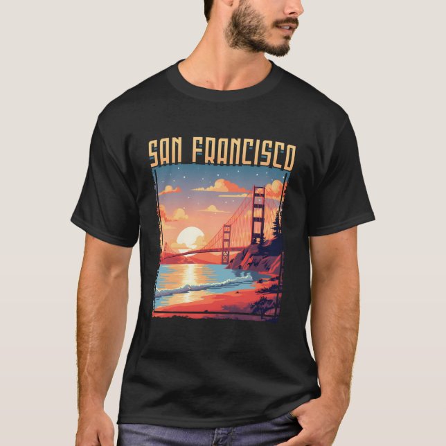 Camiseta Ouro da Califórnia - Ponte Vacati (Frente)