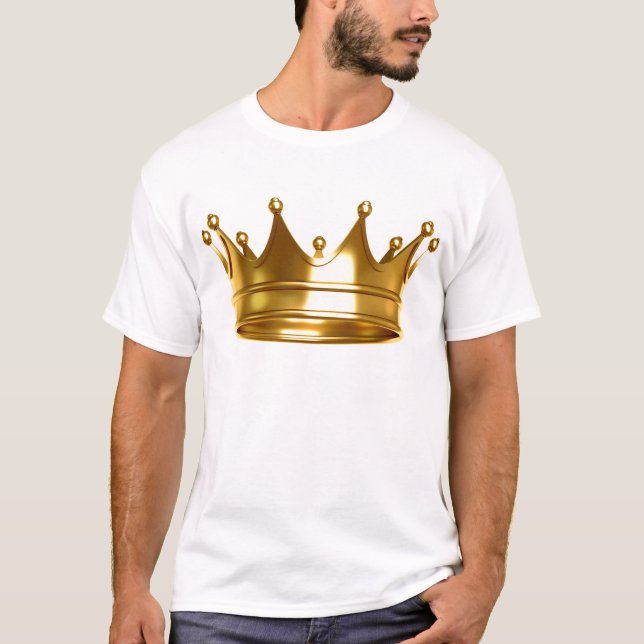 Camiseta ouro da coroa (Frente)