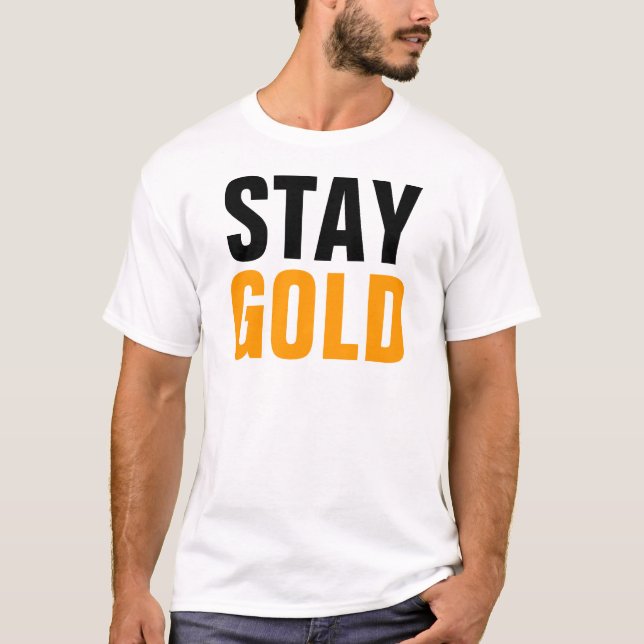 Camiseta Ouro da estada (Frente)