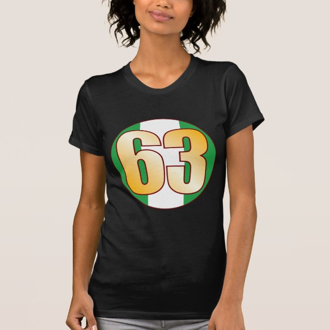 Camiseta Ouro de 63 NIGÉRIA (Frente)