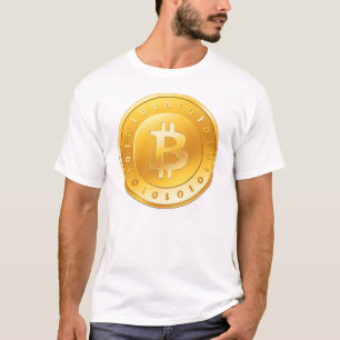 Camiseta Ouro de Bitcoin