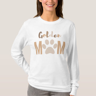 Camiseta Ouro de Cachorro Mínimo Bonito - Mãe