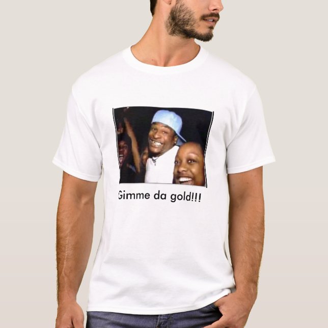 Camiseta Ouro de Gimme a Dinamarca!!! (Frente)