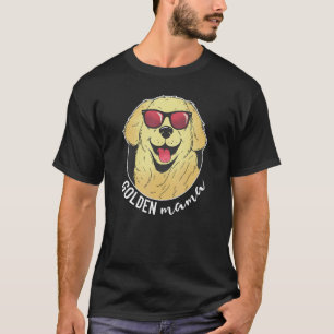 Camiseta Ouro de Mama Ouro de Pet Cachorro Vendedor Golde