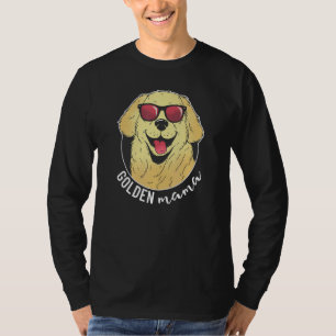 Camiseta Ouro de Mama Ouro de Pet Cachorro Vendedor Golde