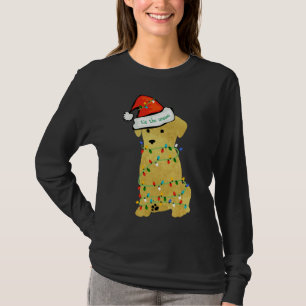 Camiseta Ouro de Natal giro para varejo
