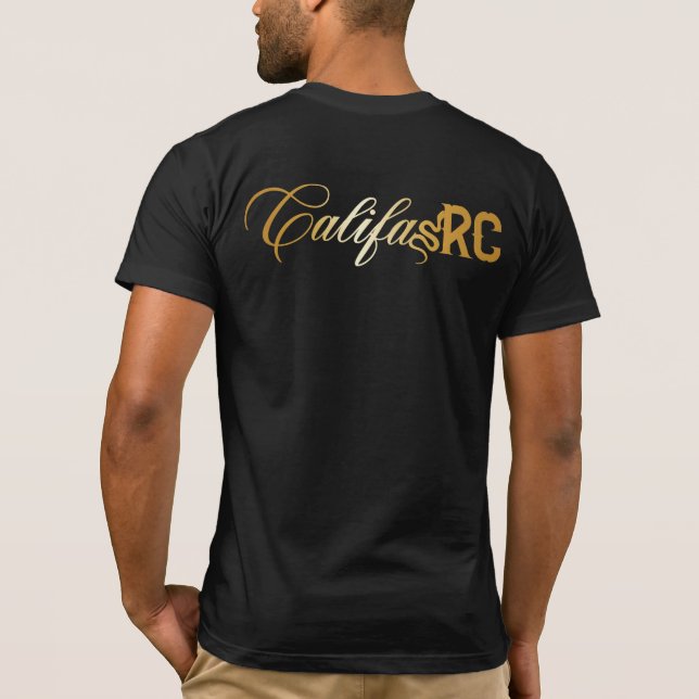 Camiseta Ouro de permanência do CalifasRC (Verso)